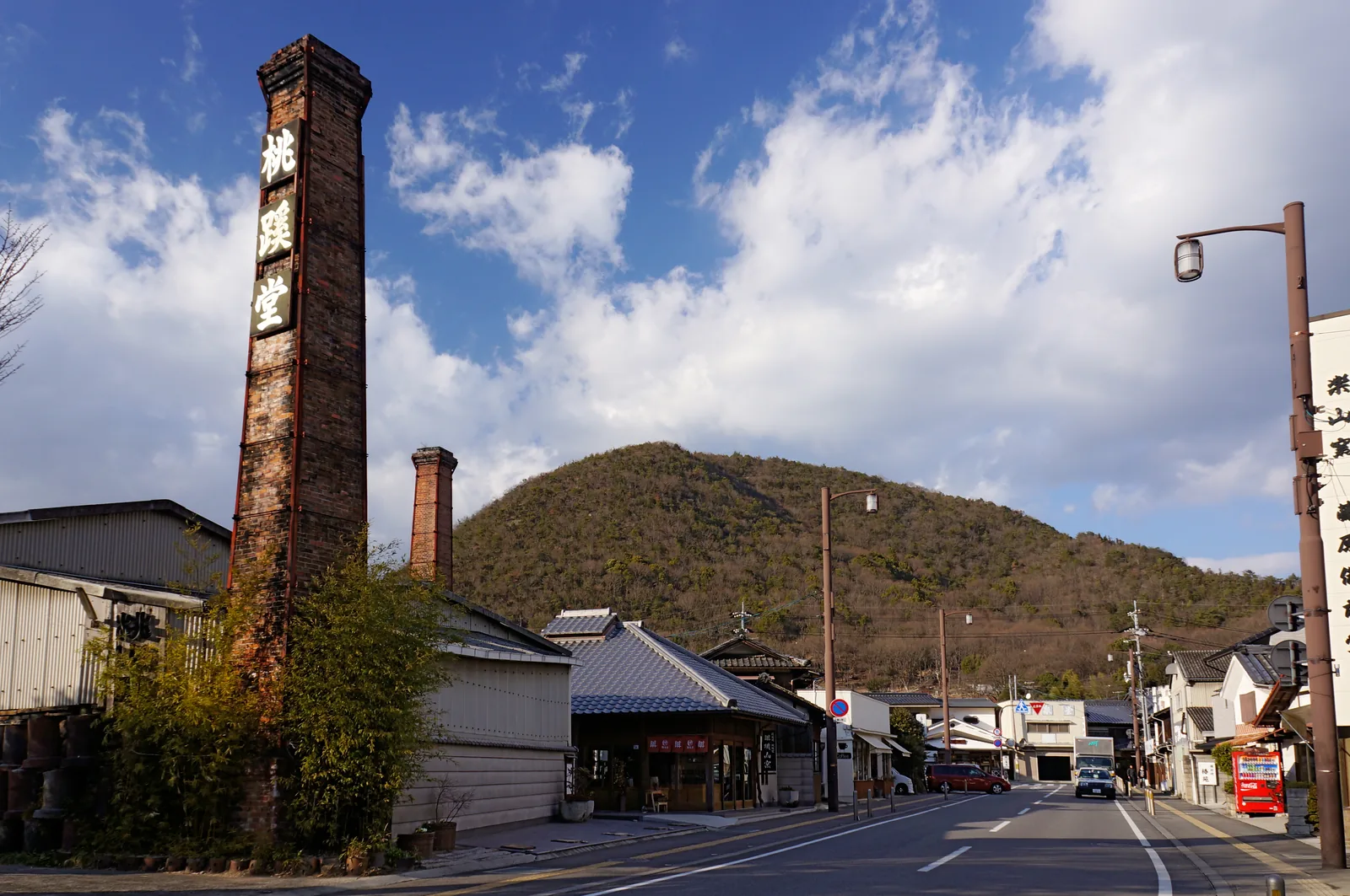 備前市伊部の窯元景観