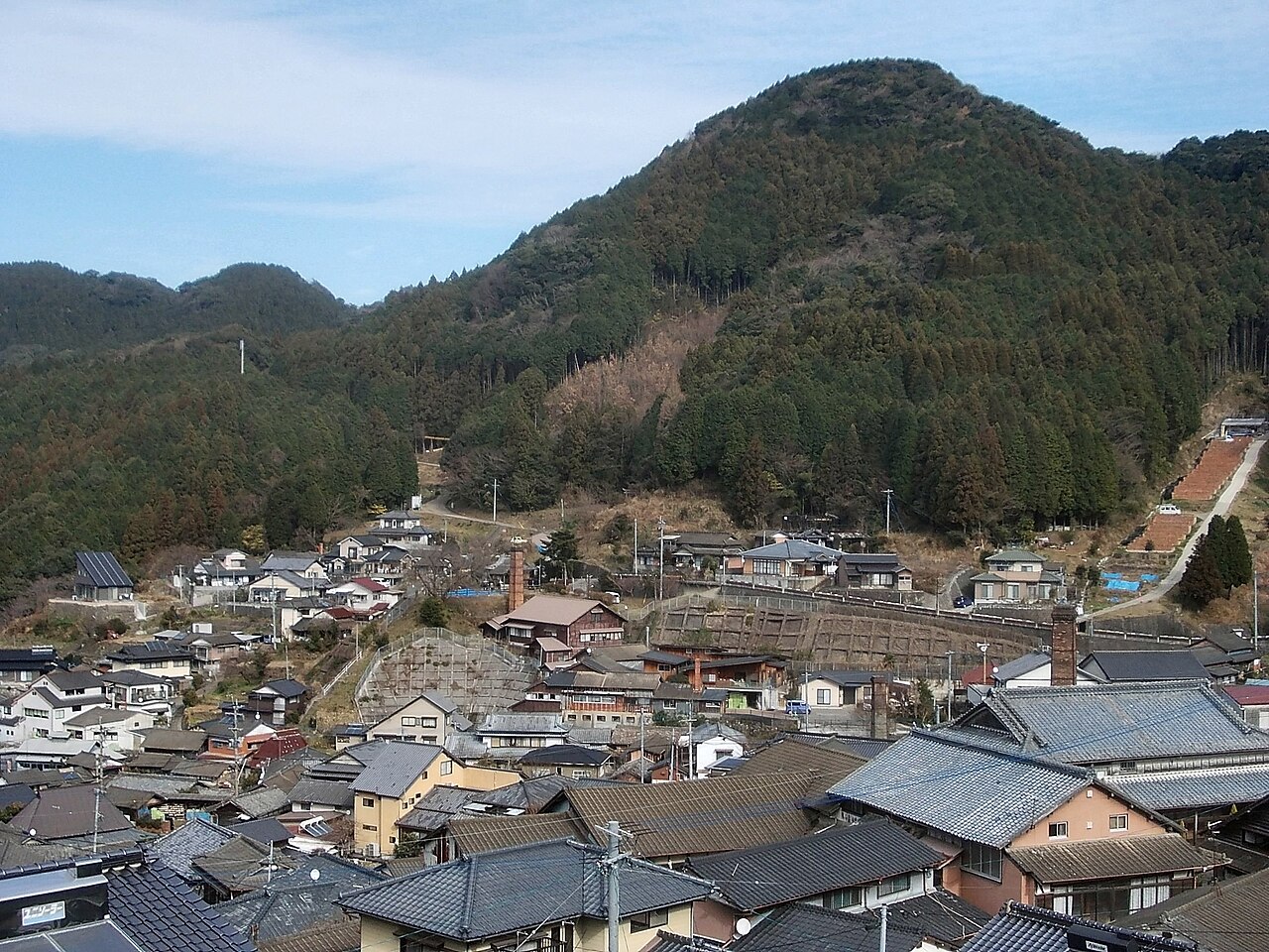 波佐見町中尾郷の実際の風景