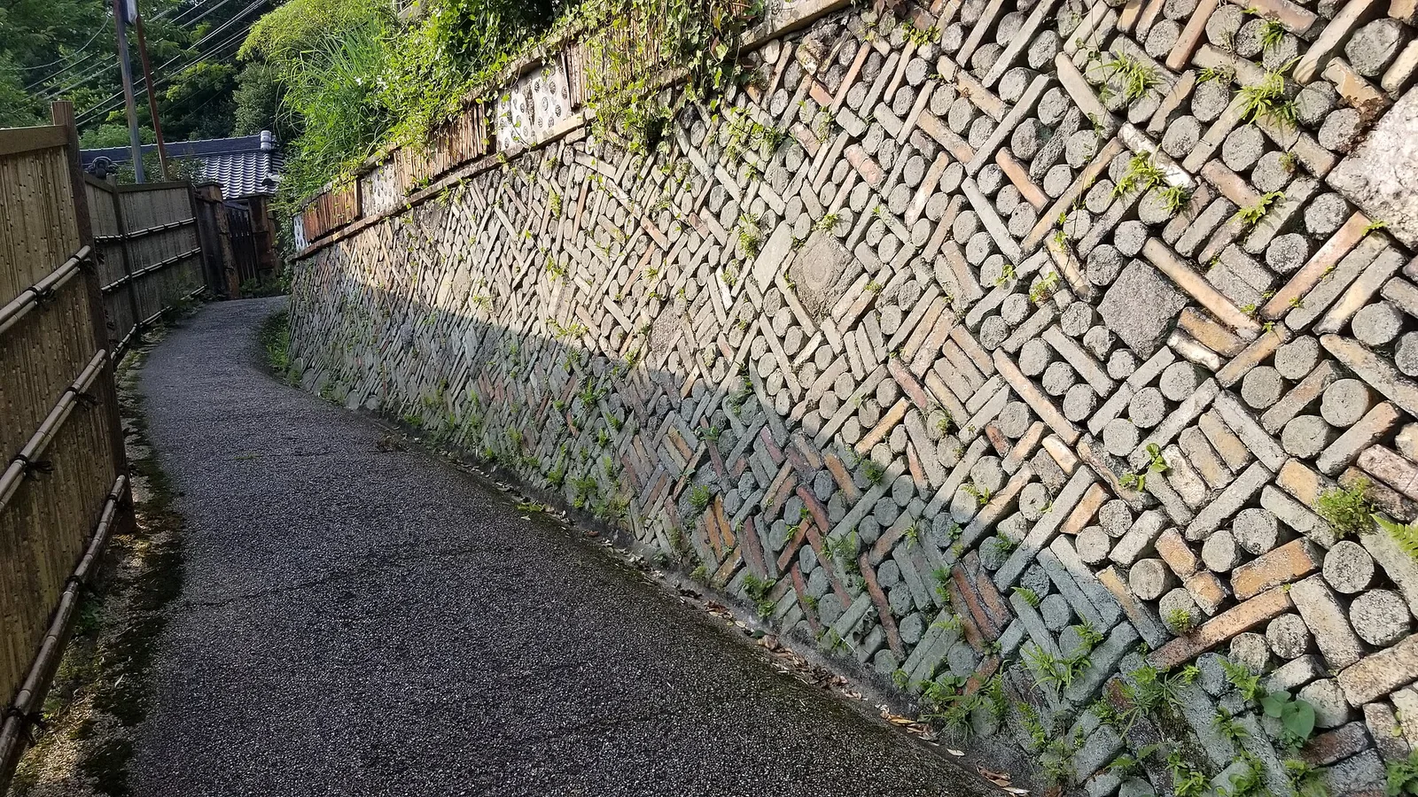 瀬戸市の窯垣の小径